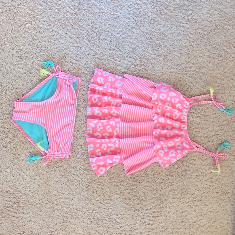 Justice girls 12 swim suit